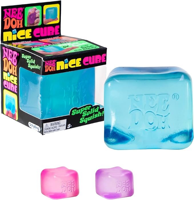 NeeDoh Nice Cube Sensory Squeeze Toy